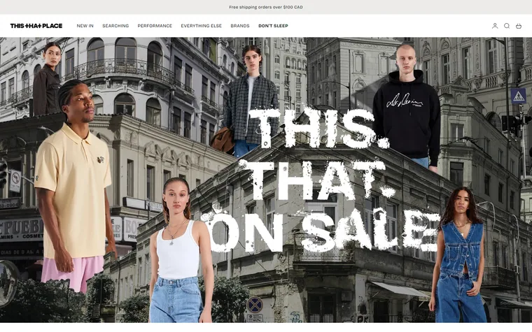 Thisthatplace homepage