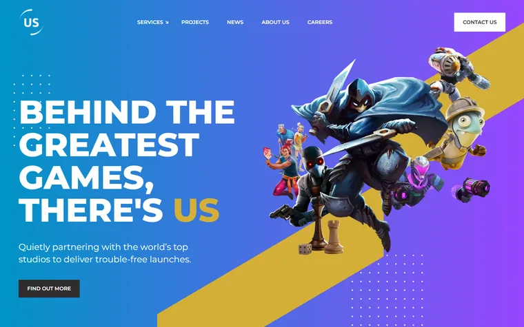 Usspeaking homepage