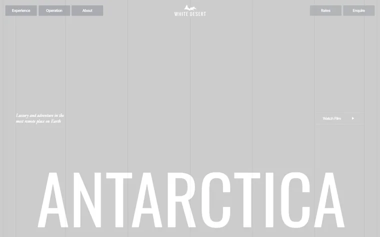 White Desert homepage